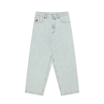 Pantalons 'OG Logo' Big Boy Baggy de Polar Skate Co. - Bleu Clair