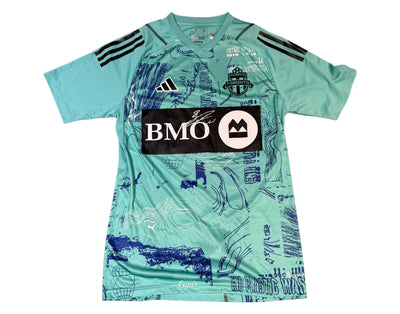 Federico Bernardeschi Autographed 2023 Toronto FC Adidas One Planet Replica Jersey