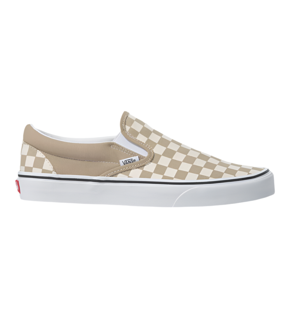 Chaussures Vans 'Classic Slip-On' - Damier Encens/Blanc Authentique