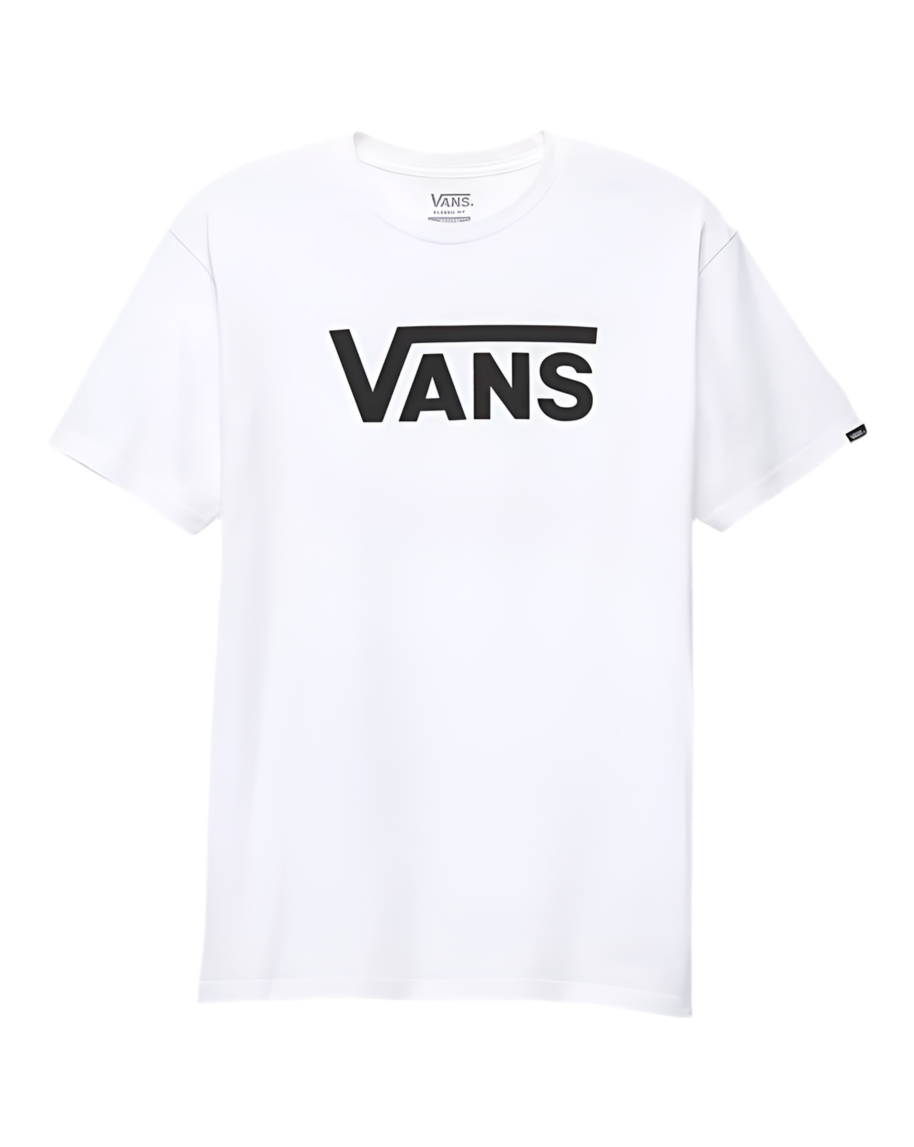 Vans 'Classic' Tee - White/Black (KIDS)