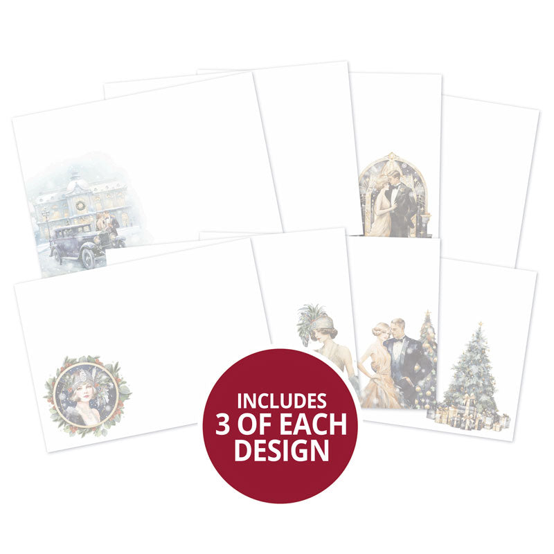 Festive Decadence Luxury Card Inserts — Ecstasy Crafts