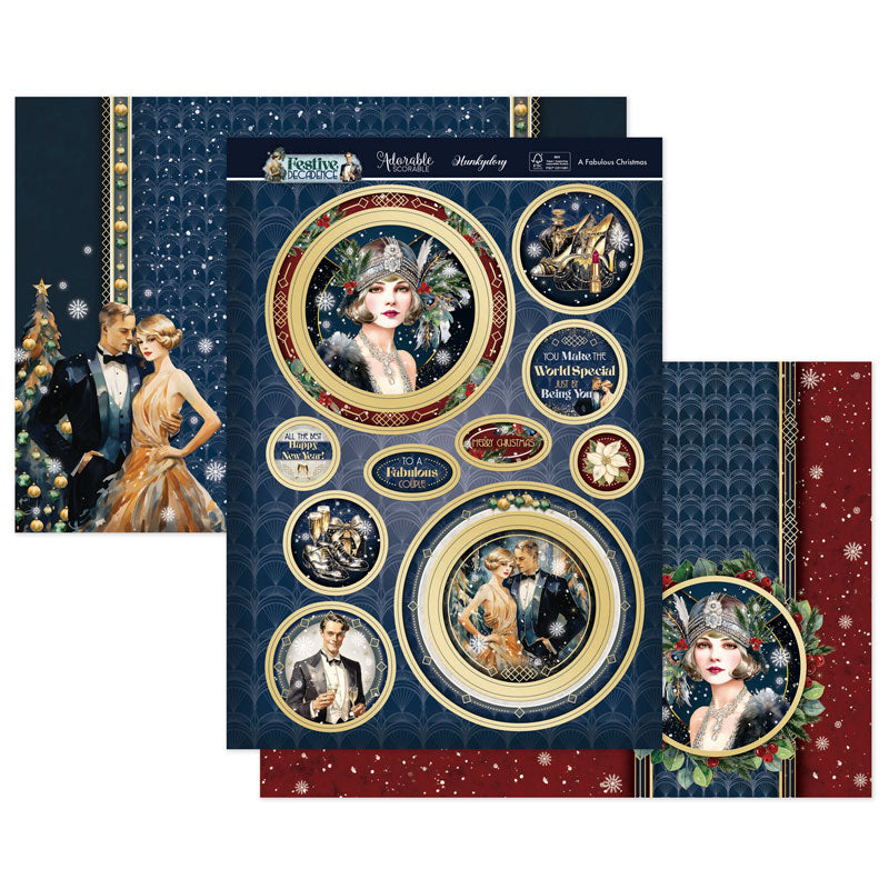 A Fabulous Christmas Luxury Topper Set — Ecstasy Crafts