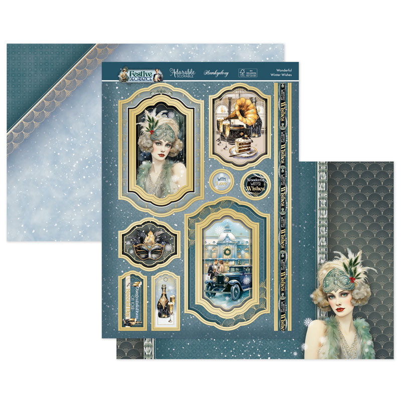 Wonderful Winter Wishes Luxury Topper Set — Ecstasy Crafts