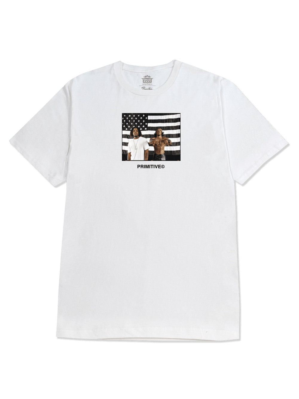 Primitive x Outkast 'Stripes' Tee - White