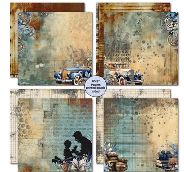 3Quarter Designs Father Figure 6x6 Paper Pack