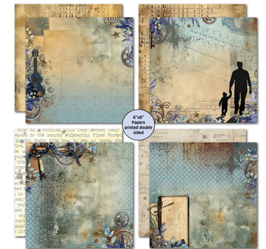 3Quarter Designs Father Figure 6x6 Paper Pack