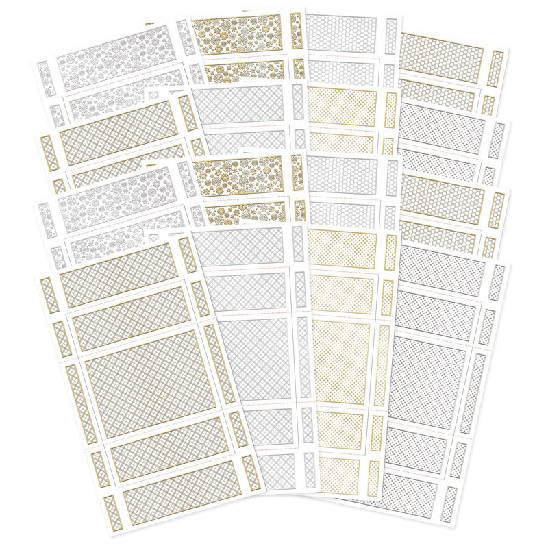 Foiled Pattern Kinetic Cards - Ink Me! Selection — Ecstasy Crafts