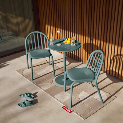 Ensemble bistro Fred<br> 1 Table ronde + 2 Chaises