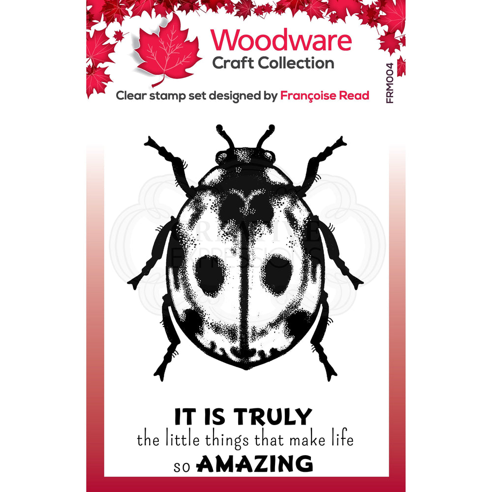 Woodware Clear Singles Petite Coccinelle