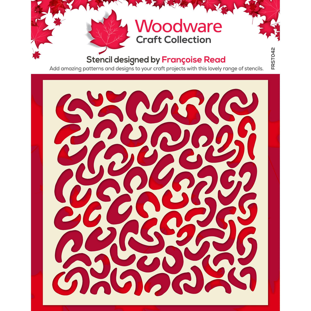 Pochoir Woodware Imitation Léopard 15,24 cm x 15,24 cm