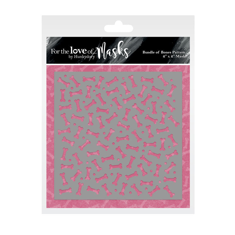 For The Love Of Masks - Bundle Of Bones Pattern — Ecstasy Crafts