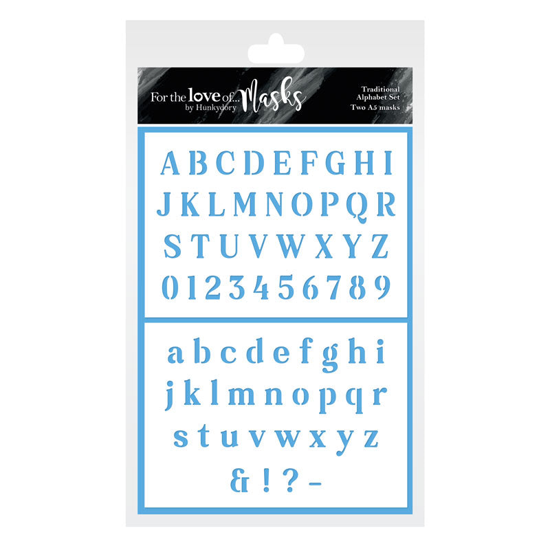 Pour l'amour des masques - Alphabet traditionnel