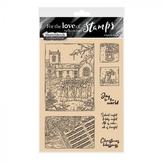 For The Love Of Stamps - Set de Tampons A6 Chorale d'Église