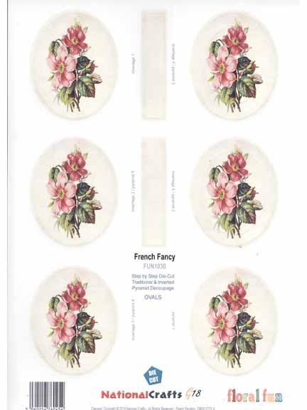 Fleur ovale fantaisie française