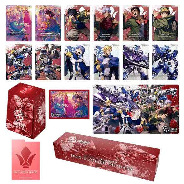 Jeu de cartes Gundam - Ensemble d'accessoires Premium PB02 - Mobile Suit Gundam Iron-Blooded Orphans