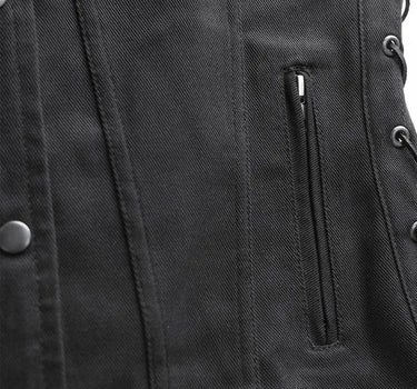 First MFG Co. Women's Tiff Motorcycle Twill Vest