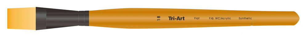 Tri-Art Artist Brushes - Short Synthetic - WC/Acryl - Flat - 20