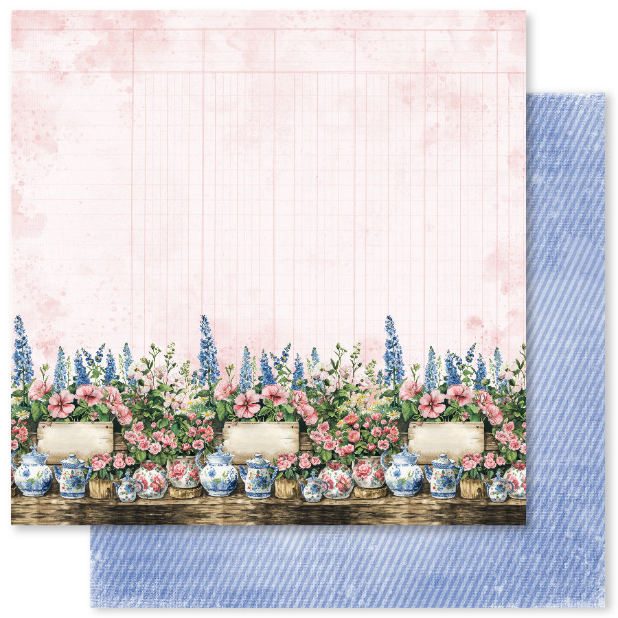 Flower Shoppe F 12x12 Paper (12pc Bulk Pack) 33252 — Ecstasy Crafts