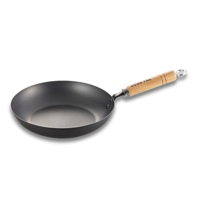 Yoshikawa Cook-Pal Ren Carbon Steel Frying Pan 28cm | Japan