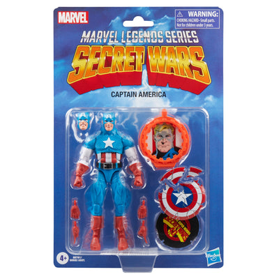 Série Marvel Legends Secret Wars Captain America