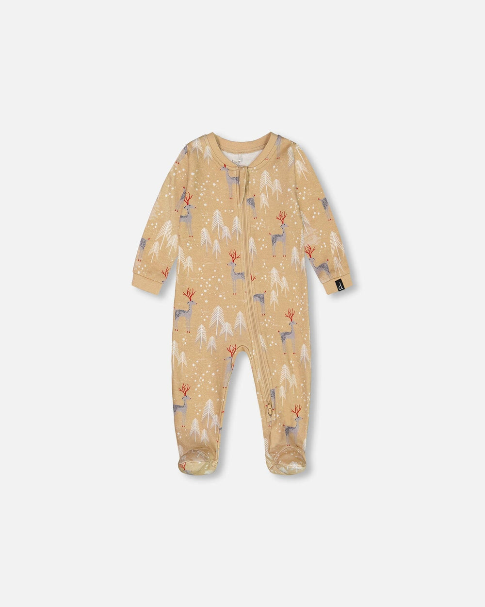 Pyjama de Noël familial une pièce pour bébé en coton biologique