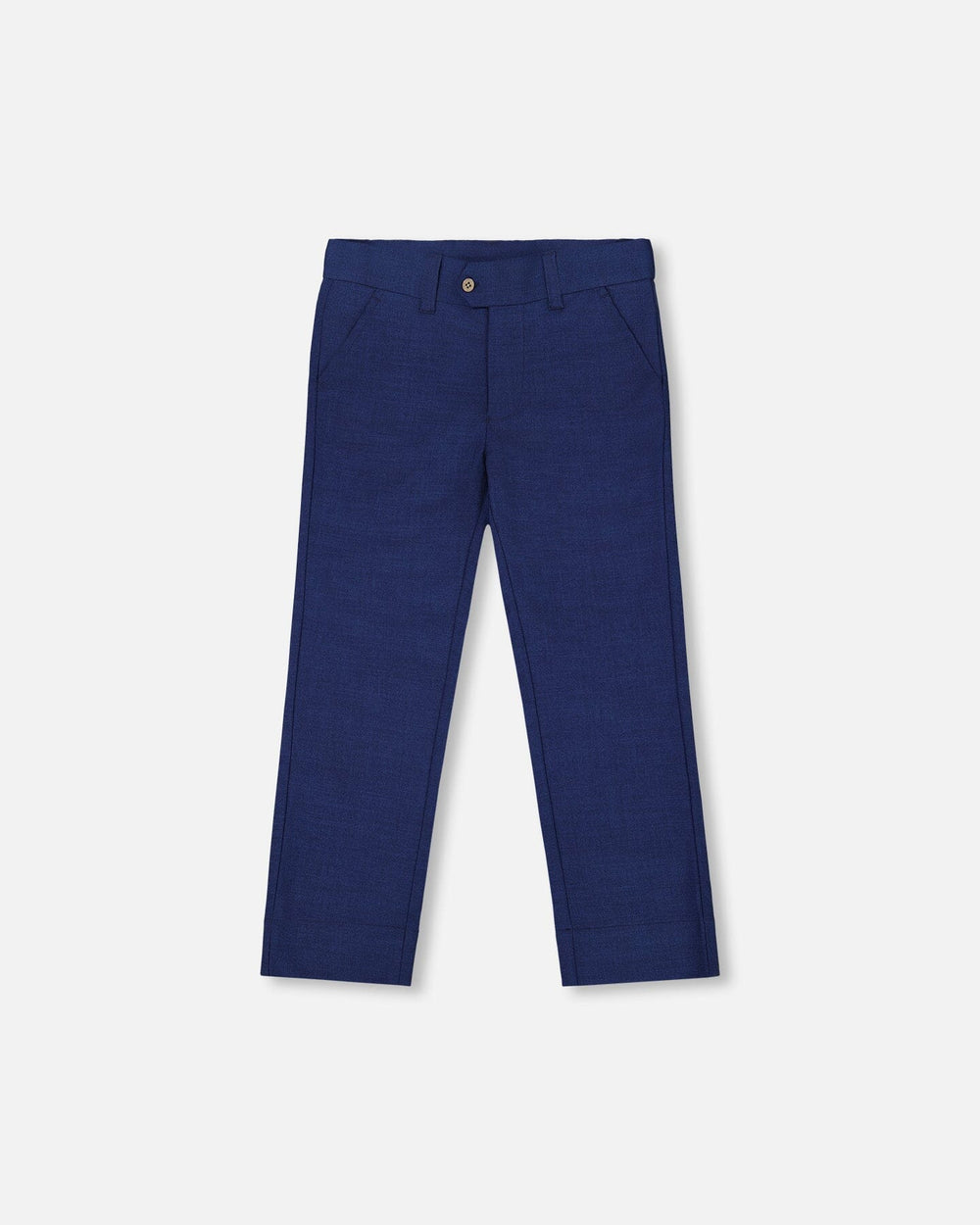 Pantalon à poches obliques bleu marine