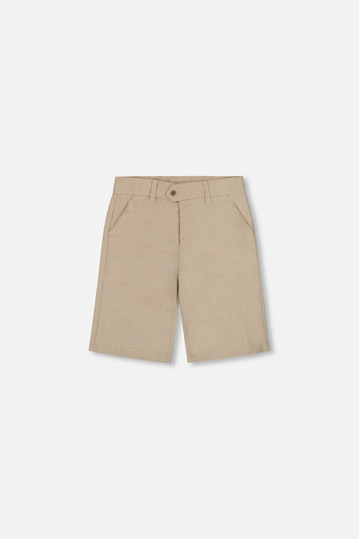 Slant Pocket Bermuda Shorts Light Taupe