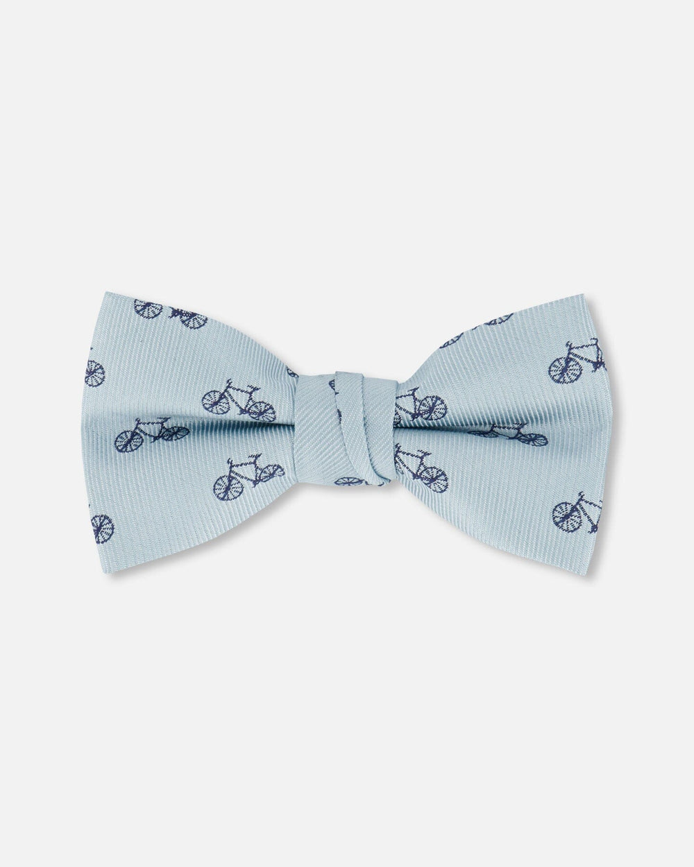 Nœud Papillon Bleu Pâle avec Bicyclette