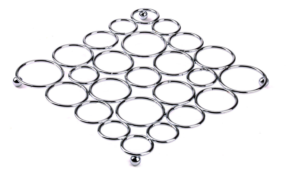 Dessous de plat carré chromé ITY - G3841