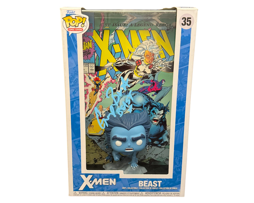 George Buza Autographe Funko Pop Comic Covers #35 X-Men Beast