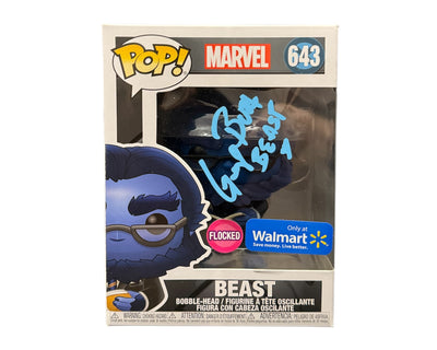 Figurine Funko Pop Marvel #643 X-Men Beast dédicacée par George Buza