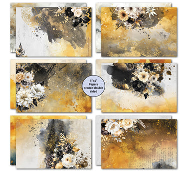 3Quarter Designs Golden Ebony 6x4 Card Pack