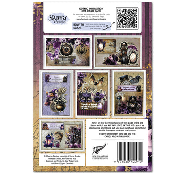 3Quarter Designs Gothic Innovation 6x4 Card Pack