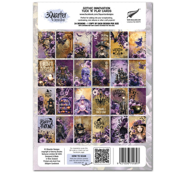 3Quarter Designs Gothic Innovation - Tuck N Play Cards