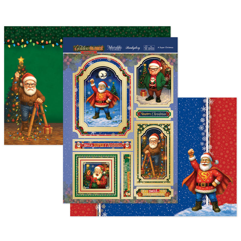 Un ensemble de décorations de Noël de luxe
