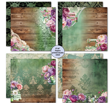 3Quarter Designs Girls Weekend  8x8 Paper Pack