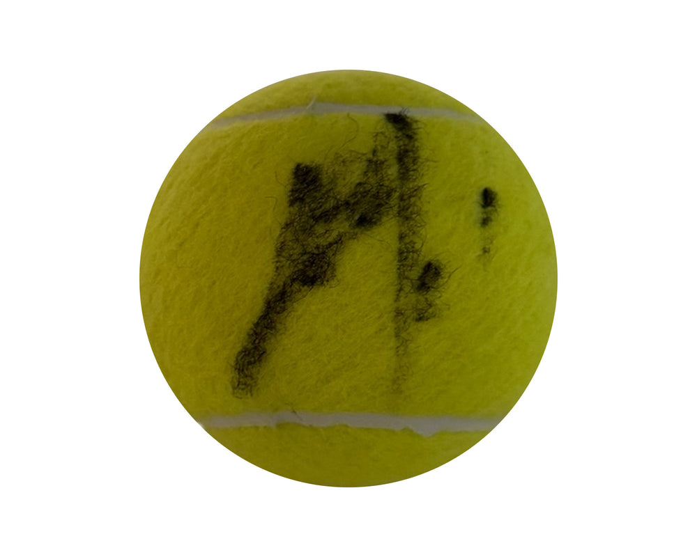 Gael Monfils Autographed Tennis Ball