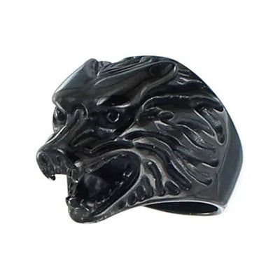 Bague Homme Loup GoSteel