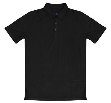 Men's Merino Wool Golf Polo — Lightweight