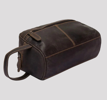 Greenwood Leather Geelong Toiletry Bag