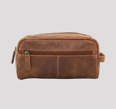Greenwood Leather Geelong Toiletry Bag