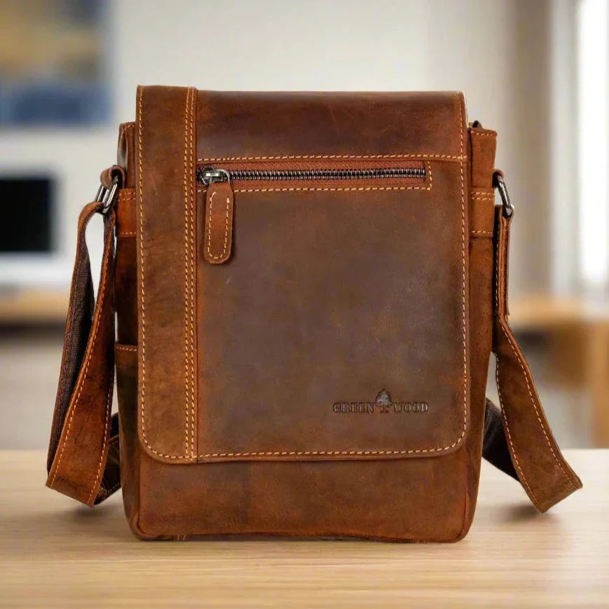 Sac bandoulière Henry Mini de Greenwood Leather