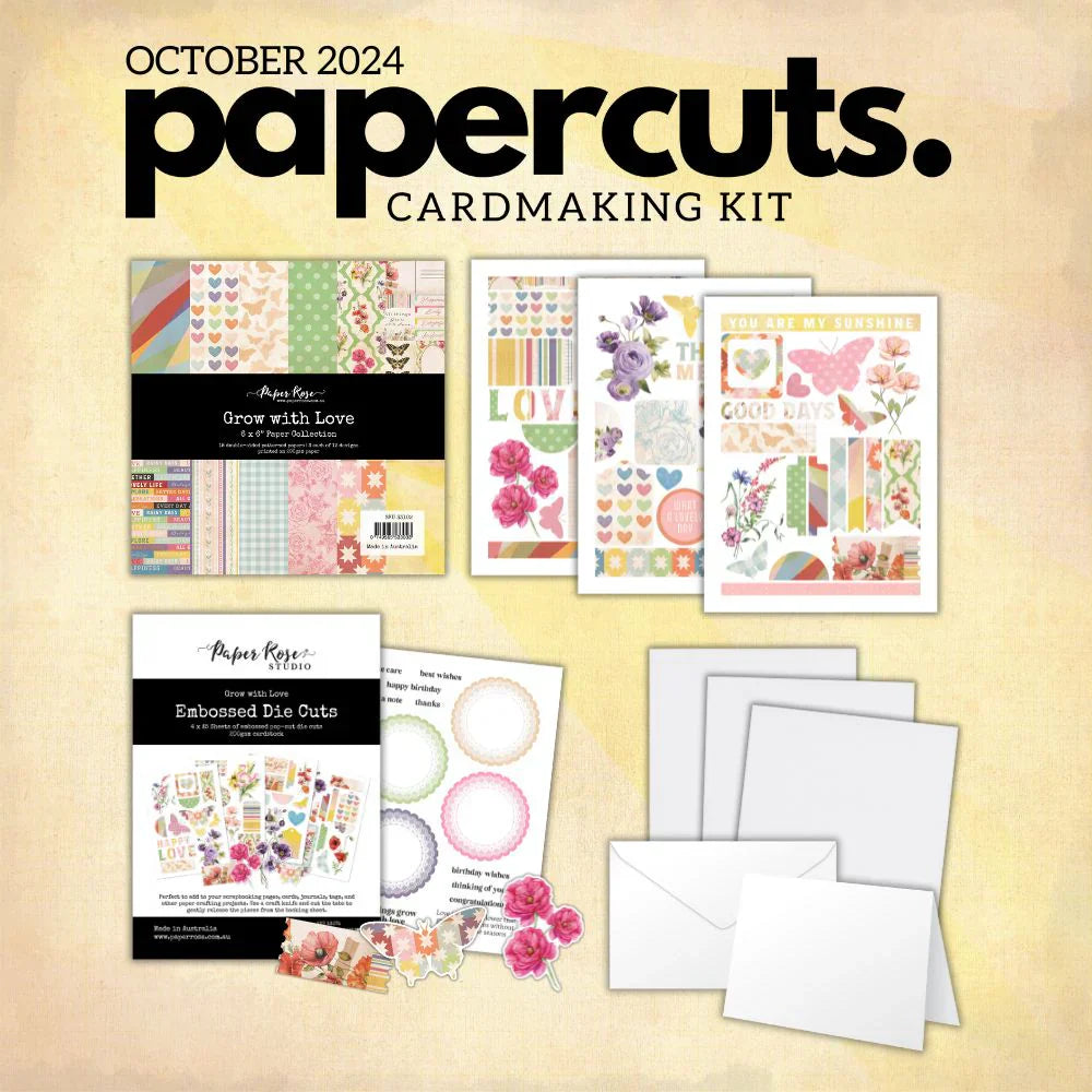 Papercuts Cardmaking Kit - October 2024 — Ecstasy Crafts