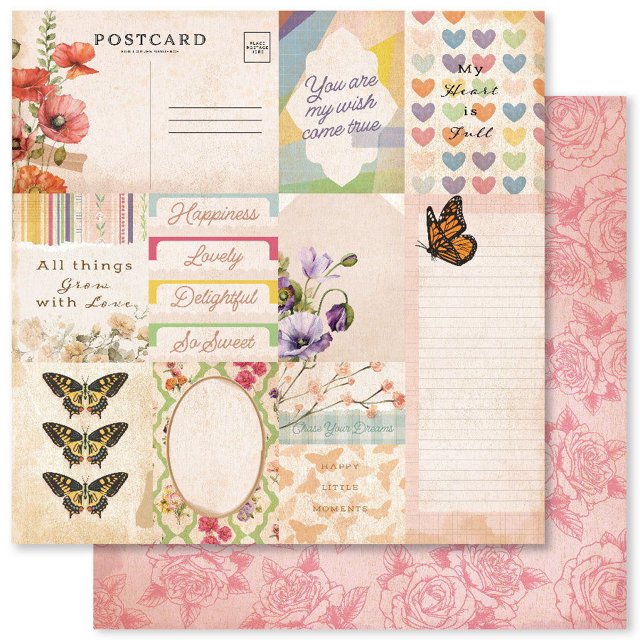 Grow with Love A 12x12 Paper (12pc Bulk Pack) 33084 — Ecstasy Crafts