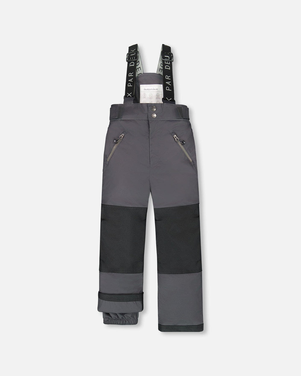 Pantalon de neige Solid Play gris foncé
