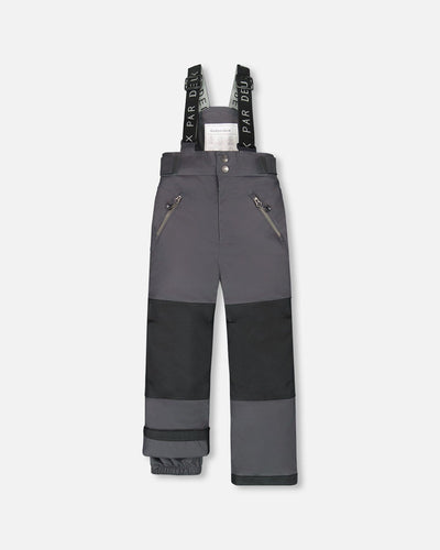 Pantalon de neige Solid Play gris foncé