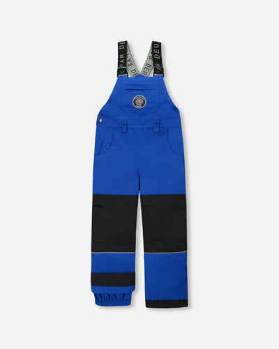 Salopette de neige bleu vif Solid Play