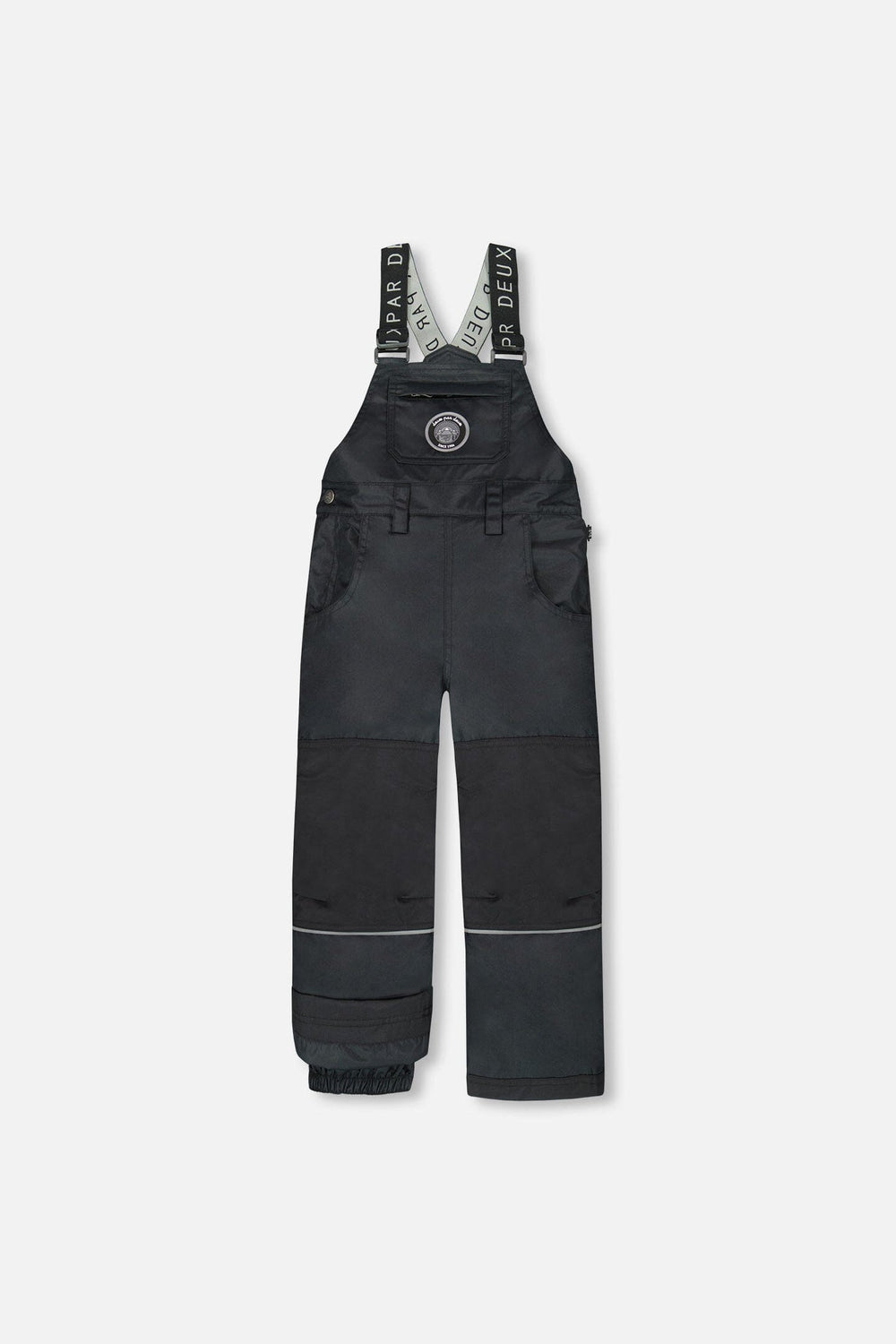Solid Play Overall Snow Bib Black