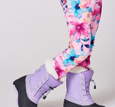 Winter Boots Lavender With Removable Liner