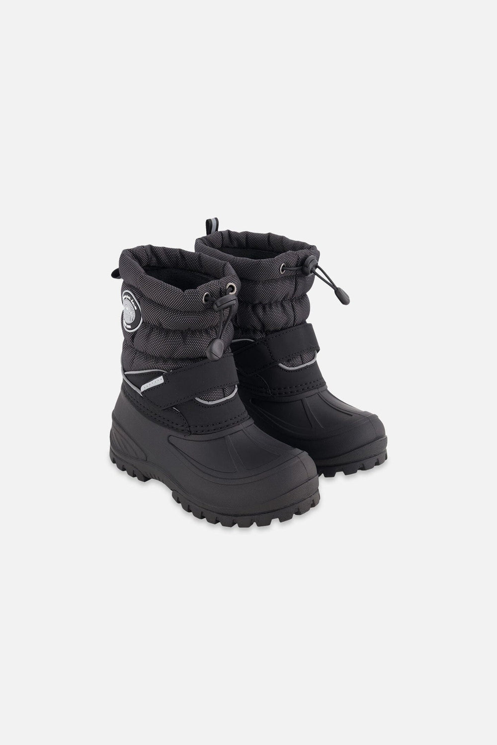 Winter Boots Solid Black